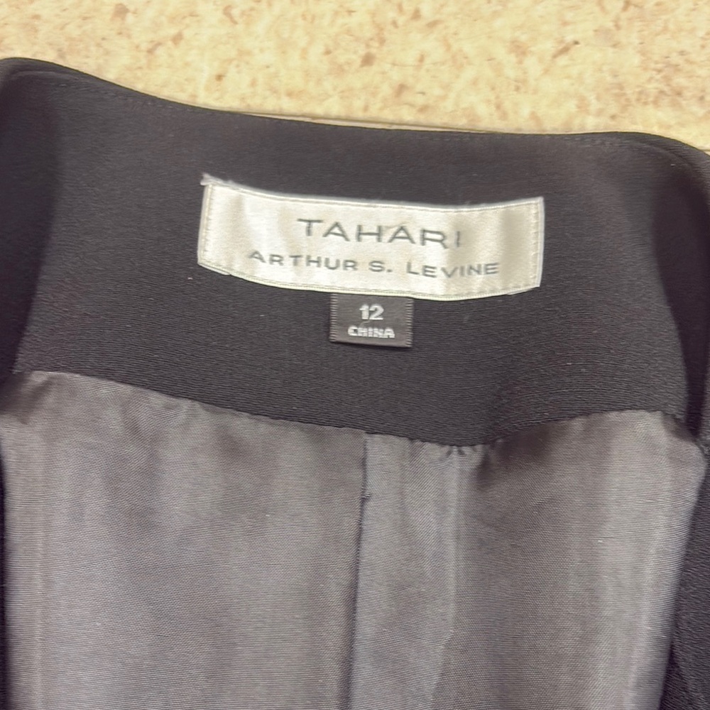 Black Blazer with Gold Accents - Picture 2 of 13